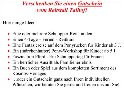 Gutscheinaktion